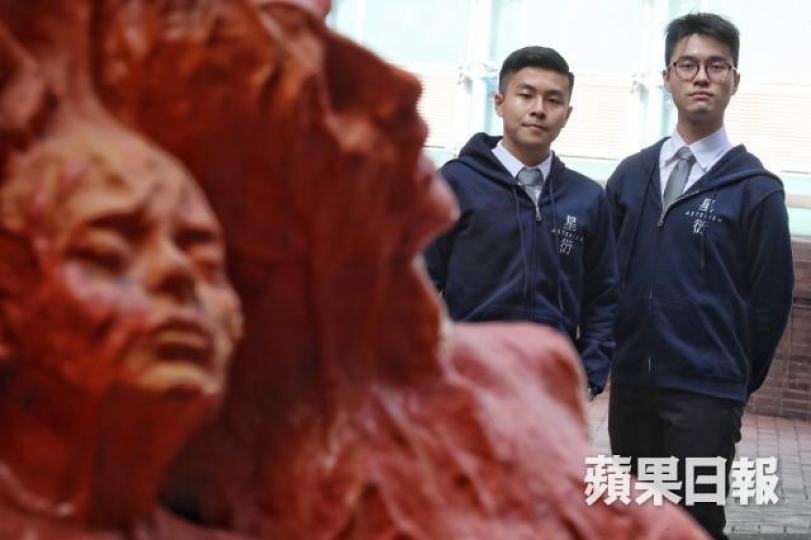 ■「星衍」表明一旦當選,不會參加支聯會舉行的六四燭光晚會,但會按照港大學生會傳統,洗刷國殤之柱及重漆太古橋。何家達攝 ■「星衍」表明一旦當選,不會參加支聯會舉行的六四燭光晚會,但會按照港大學生會傳統,洗刷國殤之柱及重漆太古橋。何家達攝