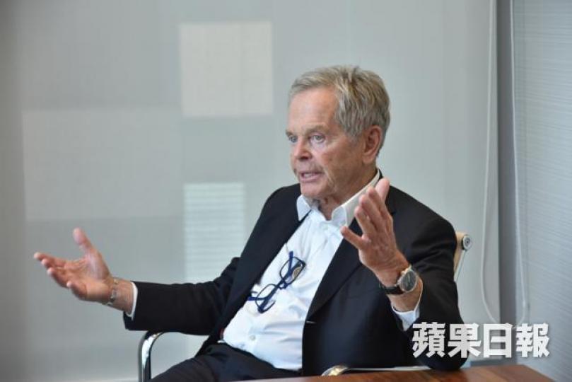 ■當年為聘請馬世民做和黃董事總經理,李嘉誠買入馬世民的公司。黃偉傑攝
■當年為聘請馬世民做和黃董事總經理,李嘉誠買入馬世民的公司。黃偉傑攝