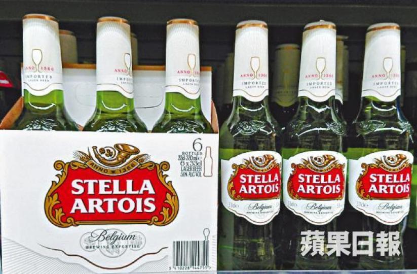 ■惠康稱已買問題Stella Artois啤酒的顧客可換貨或退款。黎樹雄攝 ■惠康稱已買問題Stella Artois啤酒的顧客可換貨或退款。黎樹雄攝