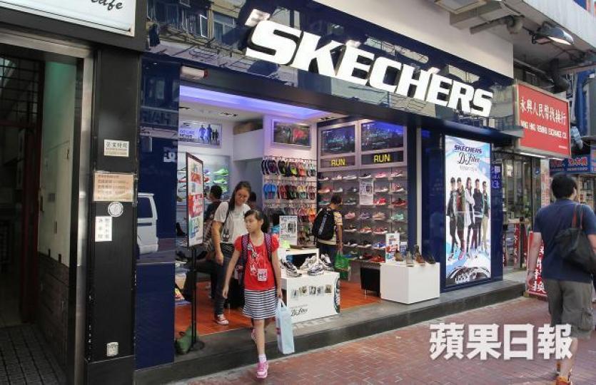 ■SKECHERS今年新春生意勁升。 ■SKECHERS今年新春生意勁升。