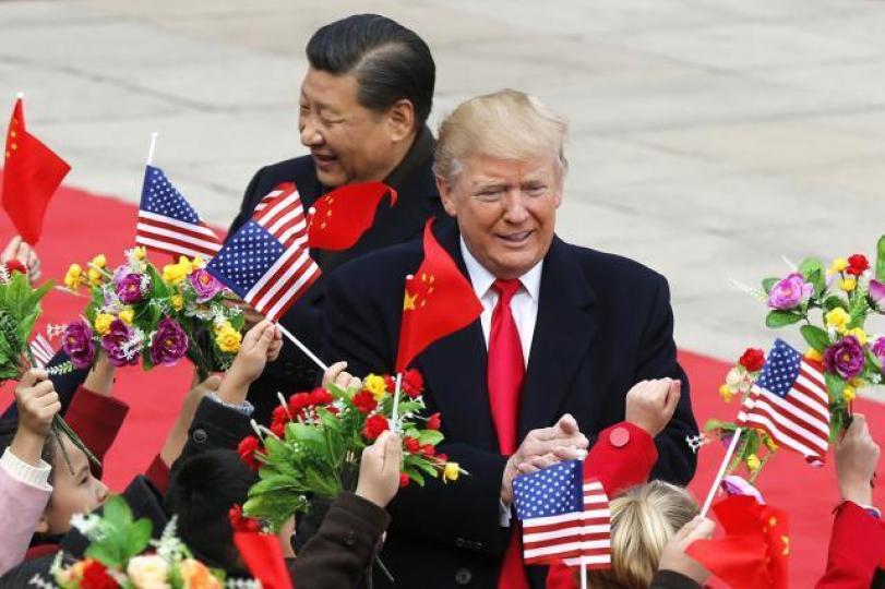 ■中國表明唔想打貿易戰,問題在美國想唔想真正觸發貿易戰。圖為習近平(左)及特朗普。 資料圖片 ■中國表明唔想打貿易戰,問題在美國想唔想真正觸發貿易戰。圖為習近平(左)及特朗普。 資料圖片
