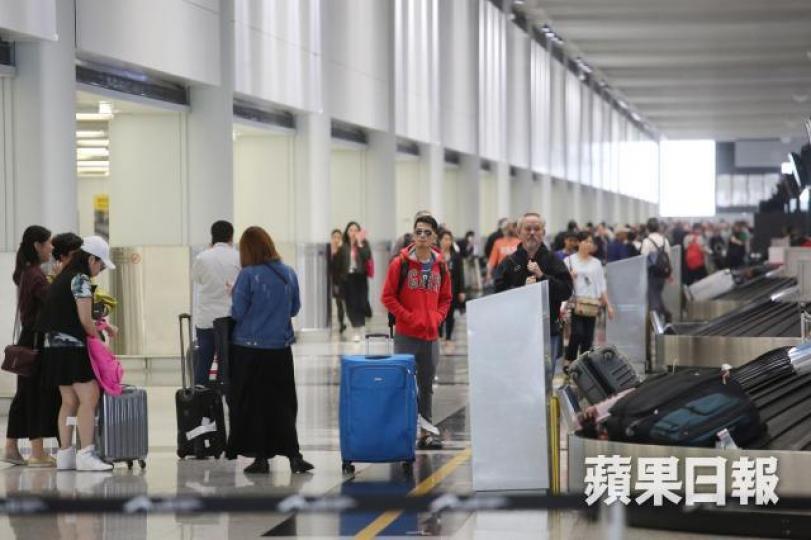 ■三跑新客運中心的行李運送系統最高運行速度達每秒7米,較現時系統速度每秒約1米快近6倍。資料圖片 ■三跑新客運中心的行李運送系統最高運行速度達每秒7米,較現時系統速度每秒約1米快近6倍。資料圖片
