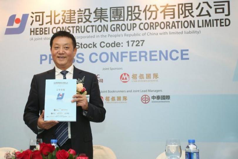 ■河北建設具雄安概念。圖為董事長兼執行董事李寶忠。 資料圖片 ■河北建設具雄安概念。圖為董事長兼執行董事李寶忠。 資料圖片