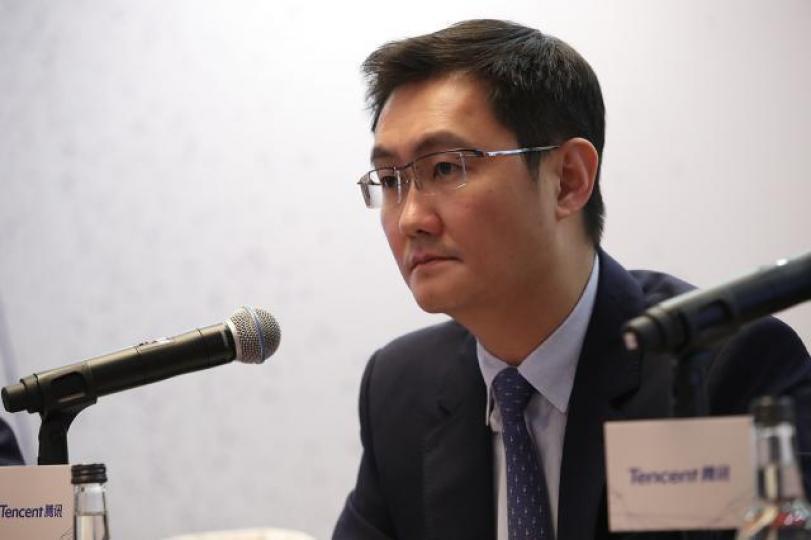 ■騰訊常常違反常理,馬化騰次次減持均大升。 資料圖片 ■騰訊常常違反常理,馬化騰次次減持均大升。 資料圖片