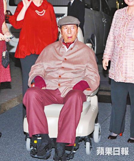 ■何鴻燊現年96歲,近年已甚少出席公開場合。 ■何鴻燊現年96歲,近年已甚少出席公開場合。