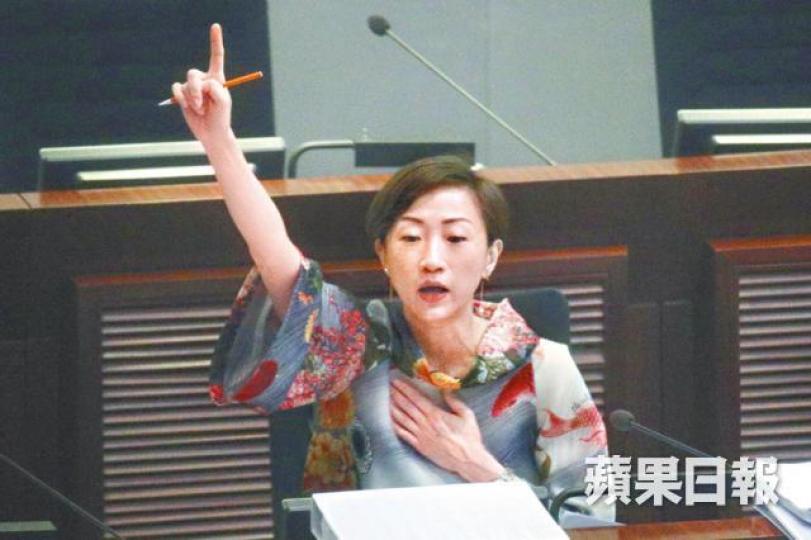■陳淑莊指在議會內難阻止一地兩檢實施。 ■陳淑莊指在議會內難阻止一地兩檢實施。
