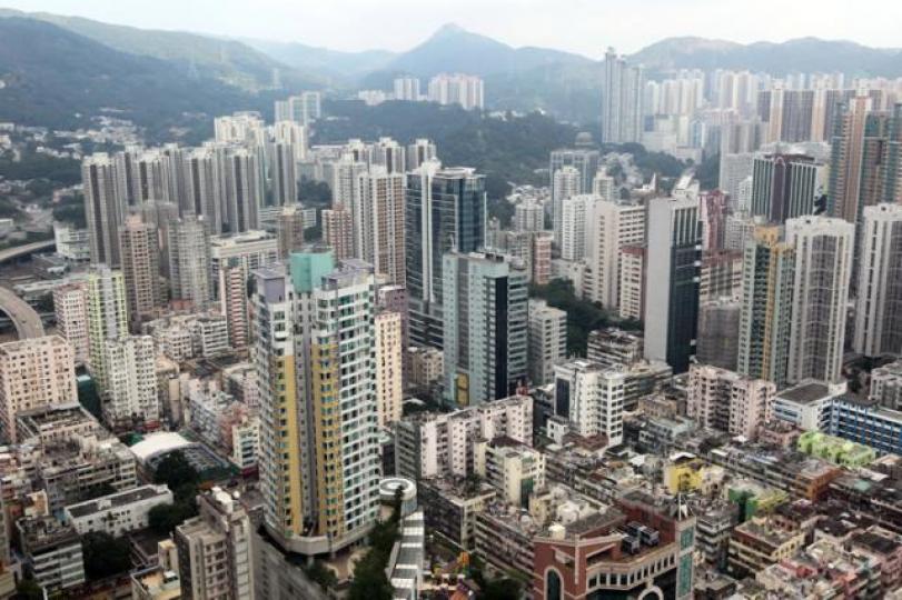 ■香港地少人多,上車需求從來都殷切。資料圖片 ■香港地少人多,上車需求從來都殷切。資料圖片