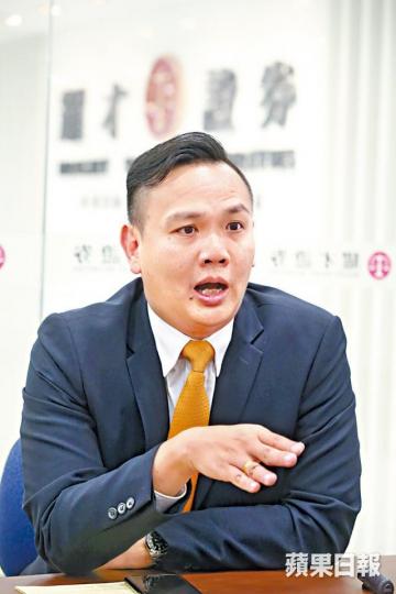 ■耀才行政總裁許繹彬 ■耀才行政總裁許繹彬