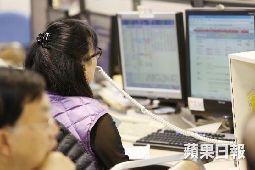 ■港股料於100天線附近震盪。 ■港股料於100天線附近震盪。