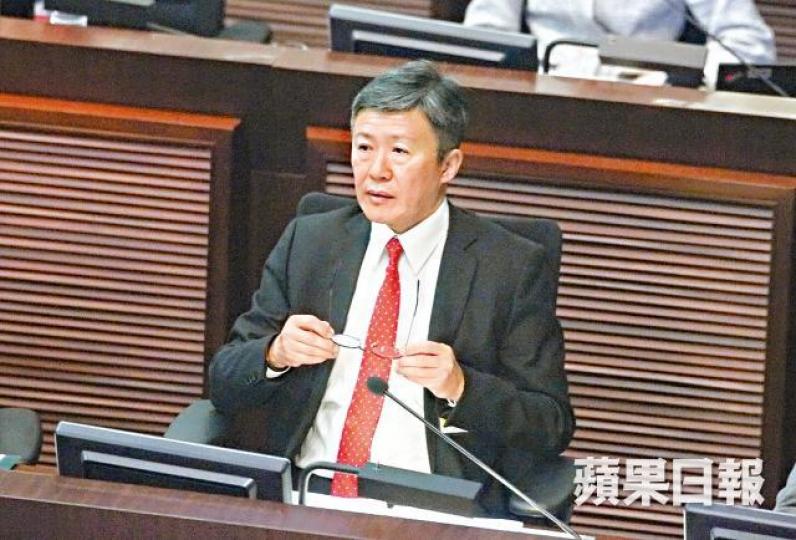 ■白韞六堅稱廉署在處理員工升級的問題上一切正常。 ■白韞六堅稱廉署在處理員工升級的問題上一切正常。