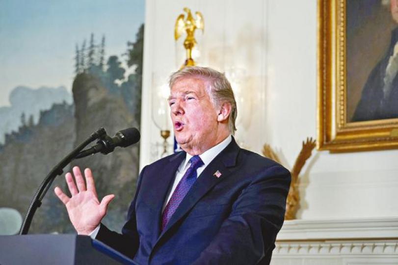 ■特朗普推文譏科米是史上最差FBI局長。路透社 ■特朗普推文譏科米是史上最差FBI局長。路透社