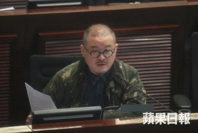 ■邵家臻表示質疑署方推搪,未盡力針對問題解決。 ■邵家臻表示質疑署方推搪,未盡力針對問題解決。