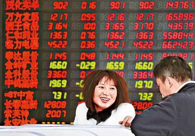 ■滬深股通昨錄得去年10月以來最大吸資。資料圖片 ■滬深股通昨錄得去年10月以來最大吸資。資料圖片