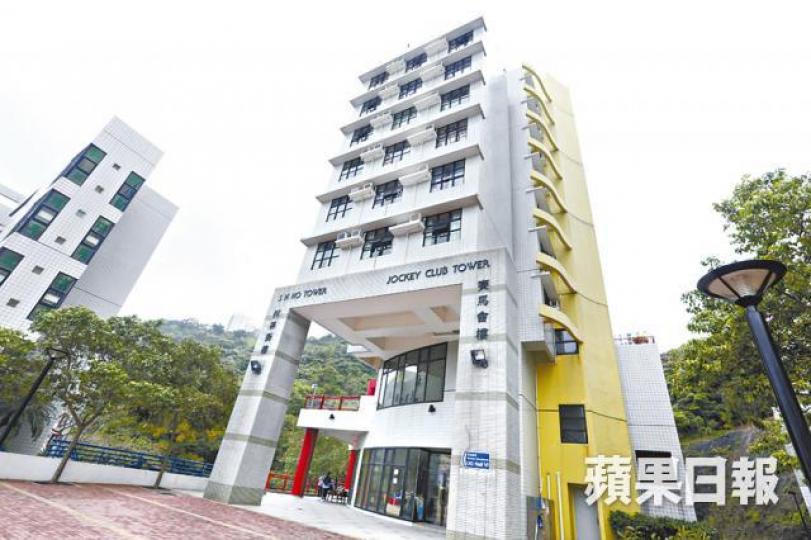 ■科大第6座宿舍發生浴室偷拍事件,暫未有人被捕。王子俊攝 ■科大第6座宿舍發生浴室偷拍事件,暫未有人被捕。王子俊攝