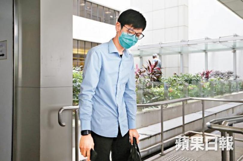 ■特赦證人廖健國昨供稱首被告兩度騙他借貸共35萬元。馬泉崇攝■首被告「阿T」曾祥欣被指赴台前曾向證人借護照。