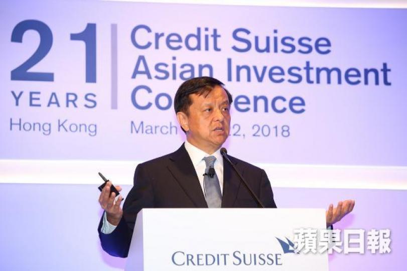 ■李小加表示，石油巨企沙地阿美落戶香港只是時間問題。資料圖片