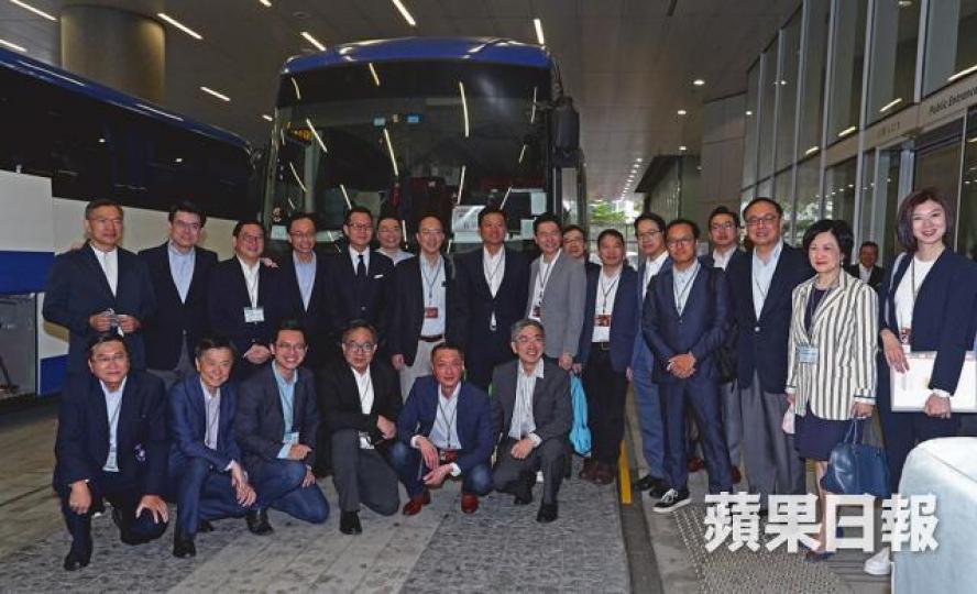 ■立法會包括民主派議員的大灣區考察團展開首日行程。 ■立法會包括民主派議員的大灣區考察團展開首日行程。