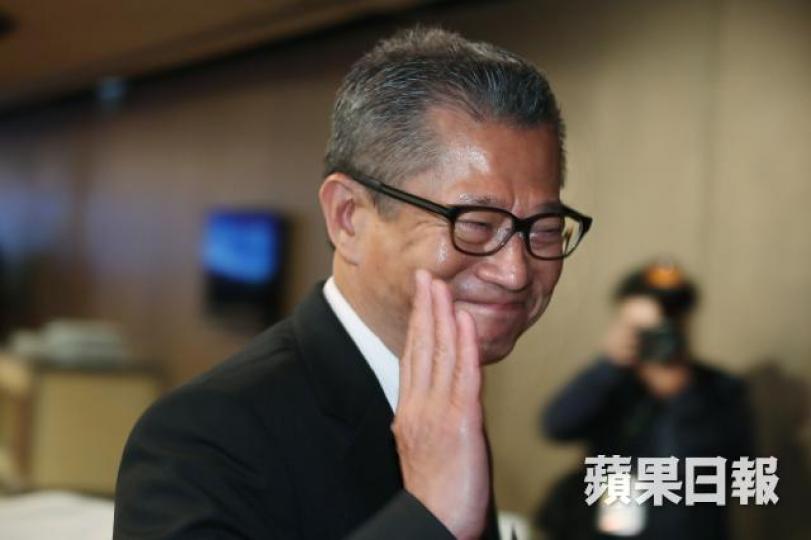 財政司司長陳茂波 財政司司長陳茂波