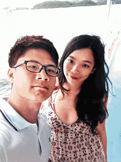■被告莫俊賢被控謀殺前女友陳曼儀。■死者妹妹陳蔓禎昨由男友陪同到法庭作供。李家皓攝 ■被告莫俊賢被控謀殺前女友陳曼儀。■死者妹妹陳蔓禎昨由男友陪同到法庭作供。李家皓攝