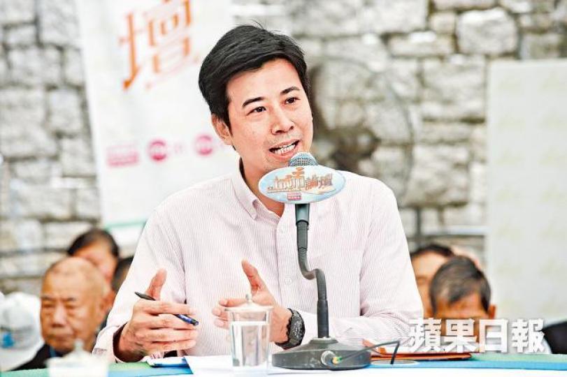 ■健身業界代表王曉山指商戶在冷靜期內已付出成本。 ■健身業界代表王曉山指商戶在冷靜期內已付出成本。