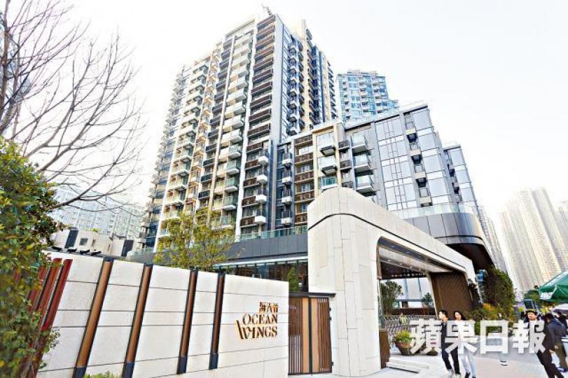 ■海天晉一個實用977方呎單位以1,968萬元沽出。 ■海天晉一個實用977方呎單位以1,968萬元沽出。