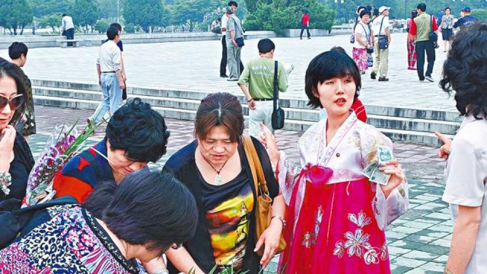 ■北韓旅客接近八成是中國人。資料圖片 ■北韓旅客接近八成是中國人。資料圖片