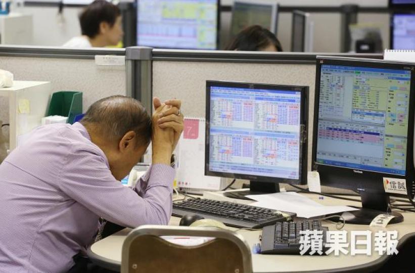 ■港股技術走勢不妙。 ■港股技術走勢不妙。