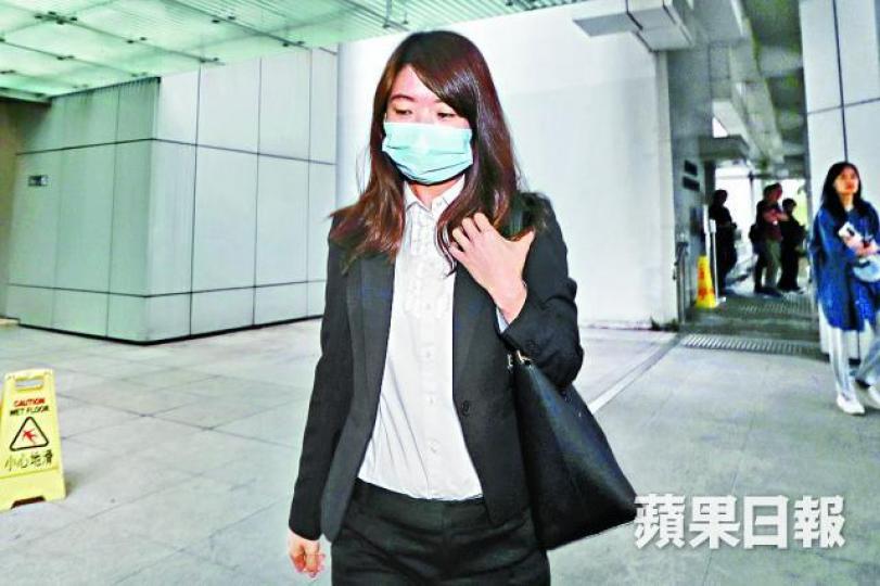 ■醫務社工陳曉曉供稱被告遭質問時突變激動。 ■醫務社工陳曉曉供稱被告遭質問時突變激動。