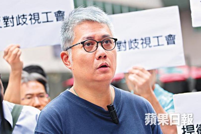 ■黃偉國昨完成合約期內最後一課,將於8月底離任。周智堅攝 ■黃偉國昨完成合約期內最後一課,將於8月底離任。周智堅攝