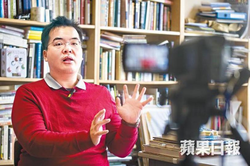 ■香睿剛指現時夫婦二人收入足夠維持生活水平。方家遠攝 ■香睿剛指現時夫婦二人收入足夠維持生活水平。方家遠攝