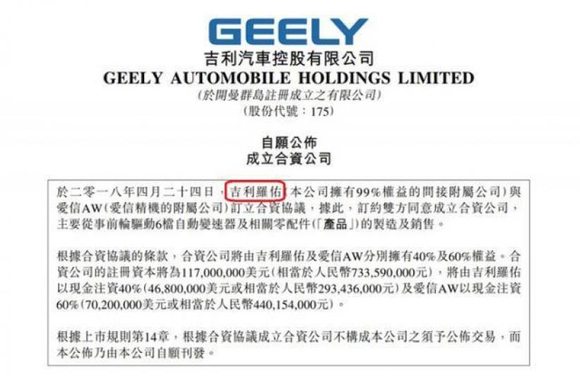 ■吉利呢間附屬公司,一聽個名即刻引起唔少男網民臀部「縮一縮」。互聯網圖片 ■吉利呢間附屬公司,一聽個名即刻引起唔少男網民臀部「縮一縮」。互聯網圖片