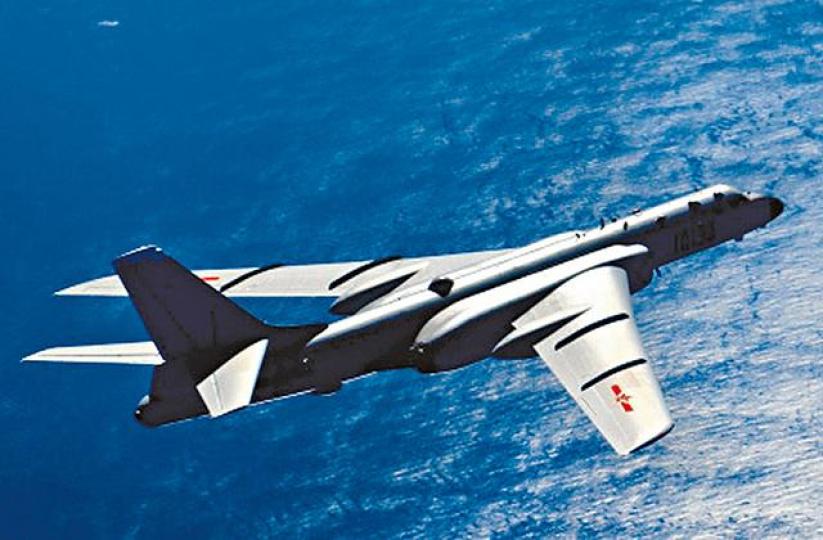 ■解放軍軍機近日多次繞台飛行。