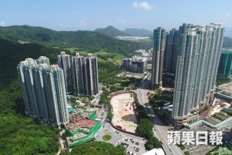 ■將軍澳峻瀅附近一帶。資料圖片 ■將軍澳峻瀅附近一帶。資料圖片