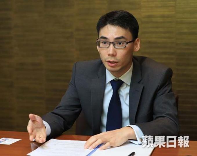 ■黃思遠稱環球經濟增長仍不俗。譚德潤攝 ■黃思遠稱環球經濟增長仍不俗。譚德潤攝