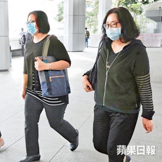 ■幼稚園副校長陳運好(左)及班主任譚彩玉(右)昨到庭作供。 ■幼稚園副校長陳運好(左)及班主任譚彩玉(右)昨到庭作供。