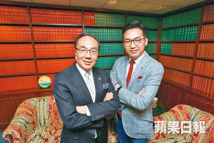 ■梁家傑及楊岳橋本周將啟程訪美。 ■梁家傑及楊岳橋本周將啟程訪美。