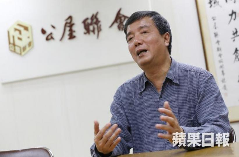 ■公屋聯會前主席王坤表示,據租約規定,每個公屋單位只供戶主和名列在租約上的家庭成員居住。資料圖片 ■公屋聯會前主席王坤表示,據租約規定,每個公屋單位只供戶主和名列在租約上的家庭成員居住。資料圖片