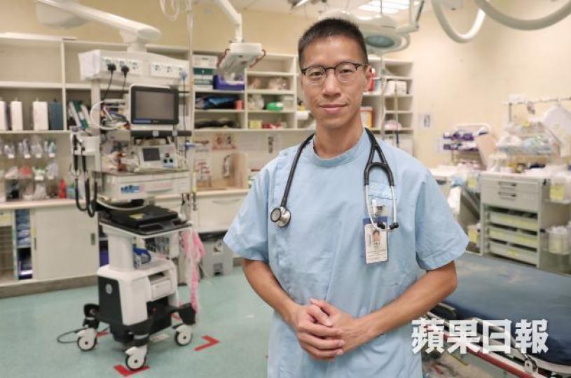 ■急症科醫生馮顯達稱,不少工作時猝死個案涉心臟病發或中暑。資料圖片 ■急症科醫生馮顯達稱,不少工作時猝死個案涉心臟病發或中暑。資料圖片