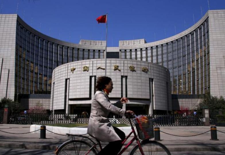 ■中國人民銀行在4月下調了銀行存款準備金率釋放流動性，以支持經濟發展。資料圖片