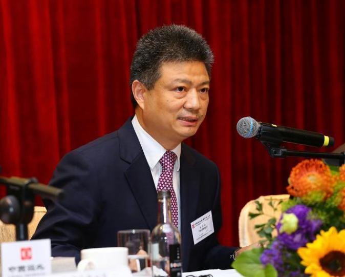 ■中海宏洋主席顏建國。資料圖片 ■中海宏洋主席顏建國。資料圖片