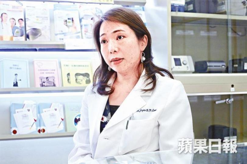 ■林少萍醫生指,兒童失眠可影響學習表現及情緒。 ■林少萍醫生指,兒童失眠可影響學習表現及情緒。