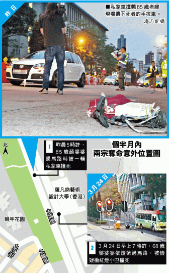 ■私家車司機涉危駕導致他人死亡被捕。 ■私家車司機涉危駕導致他人死亡被捕。