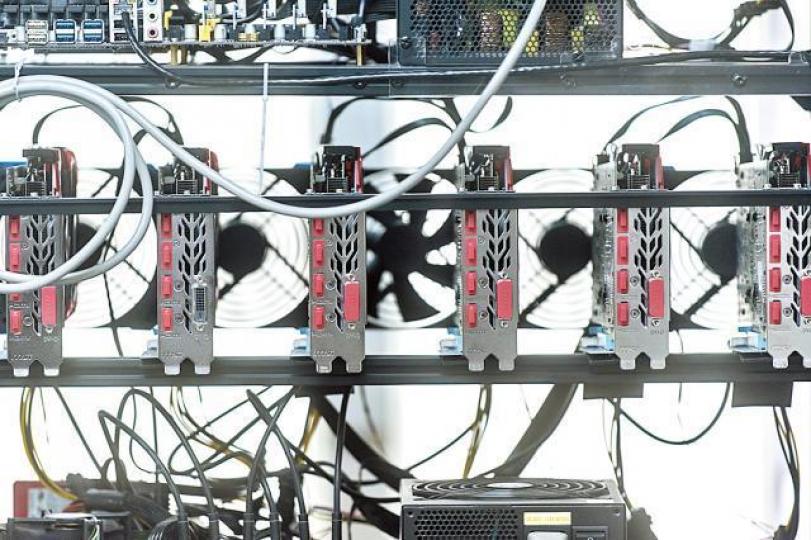 ■挖礦機的算力合約,往往成為騙徒吸金的工具。資料圖片 ■挖礦機的算力合約,往往成為騙徒吸金的工具。資料圖片