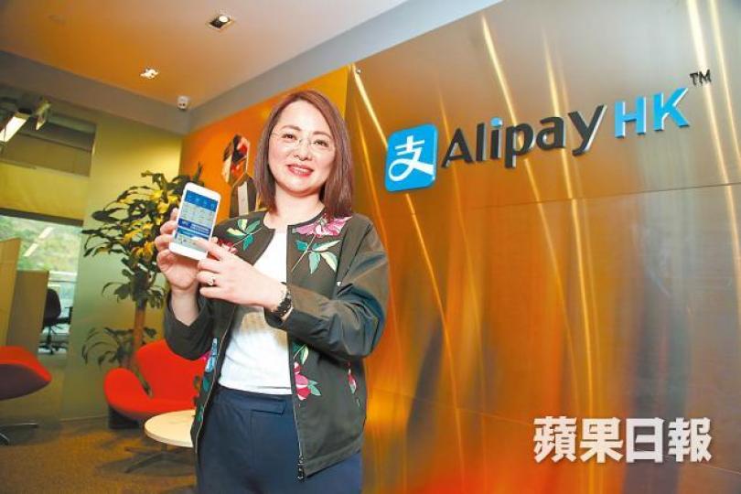 ■陳婉真形容電子支付市場為「好大嘅藍海」。晉平安攝 ■陳婉真形容電子支付市場為「好大嘅藍海」。晉平安攝