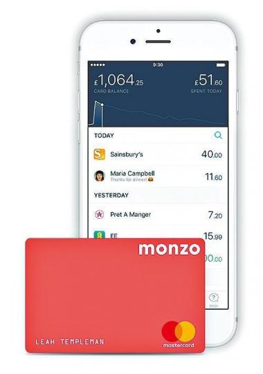 ■Monzo近年迅速冒起。 ■Monzo近年迅速冒起。