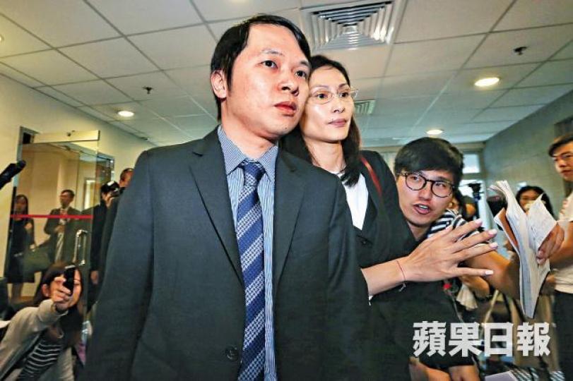 ■黃卓義兩項專業失德罪成,被除牌6個月。 ■黃卓義兩項專業失德罪成,被除牌6個月。