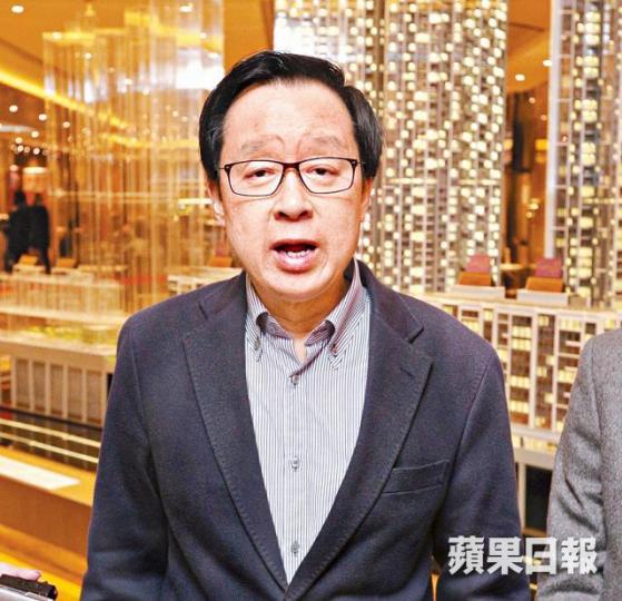 ■新地副董事總經理雷霆。資料圖片 ■新地副董事總經理雷霆。資料圖片