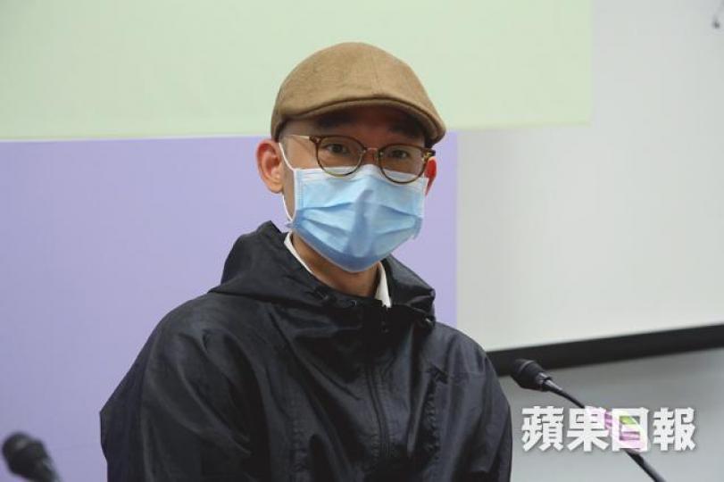 ■陳先生表示,當時有感化療影響自己與家人生活,故參加研究接受新療程。何建忠攝 ■陳先生表示,當時有感化療影響自己與家人生活,故參加研究接受新療程。何建忠攝
