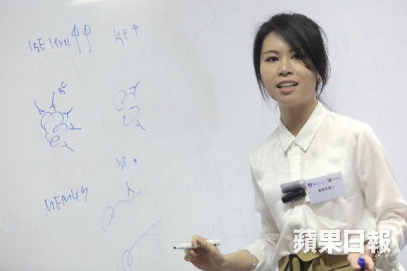 ■中大兒科學系博士後研究員衛懿欣 ■中大兒科學系博士後研究員衛懿欣