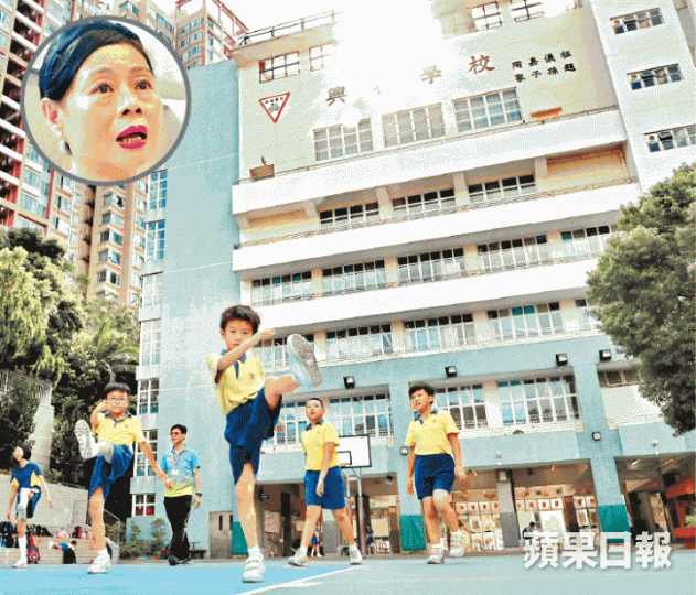 ■興德將由圓玄學院進駐,校長蕭麗珊(圓圖)指新校董會包括退休和現職校長、律師、社福界人士等。許頌明攝 ■興德將由圓玄學院進駐,校長蕭麗珊(圓圖)指新校董會包括退休和現職校長、律師、社福界人士等。許頌明攝